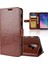 Crazy Horse Folio Flip Deri Kart Tutucu Case Accessories Samsung Galaxy A6 Plus /a9 Star Lite - Brown (Yurt Dışından) 1