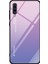 Samsung Galaxy A70 - Pembe/mor Için Gradyan Renk Cam+Tpu Hibrit Kılıf (Yurt Dışından) 2