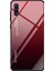 Samsung Galaxy A70 - Kırmızı/siyah Için Gradyan Renk Cam+Tpu Hibrit Kılıf (Yurt Dışından) 2