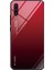 Samsung Galaxy A50/A50S/A30'LAR Için Gradyan Renk Cam+Tpu+Pc Telefon Kılıf Aksesuarı - Kırmızı (Yurt Dışından) 2