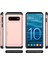 Samsung Galaxy S10 Slayt Kart Tutucu Hibrid Pc+Tpu Telefon Kapağı - Gül Altın (Yurt Dışından) 2