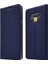 Samsung Galaxy Note 9 - Kart Yuvası ile Otomatik Emilmiş Stand Deri Mobil Muhafaza - Koyu Mavi (Yurt Dışından) 2