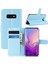 Samsung Galaxy S10E Için Litchi Cilt Cüzdan Deri Koruma Kılıfı - Bebek Mavisi (Yurt Dışından) 1
