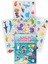 My Sticker Book ''Vahşi Hayvanlar - Böcekler - Sualtı'' - 3’lü Set Tükenmeyen Sticker Kitabı 4