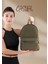 Idabag Casual Trend Midi Günlük Sırt Çantası Haki 6