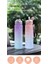 Çocuklar/öğrenciler/dış Mekan Sporları Için 900ML Pipetli Gradyan Renkli Taşınabilir Spor Su Şişesi (Yurt Dışından) 2