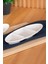 Aria Oval Bölmeli Kayık Tabak - 25 cm 1