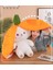 Luxix 70CM Çilekli Rab Karikatür Peluş Bebek, Yumuşak ve Sevimli, Rab Bebeğe Dönüştü, Yaratıcı Hediye Yastık (Yurt Dışından) 3