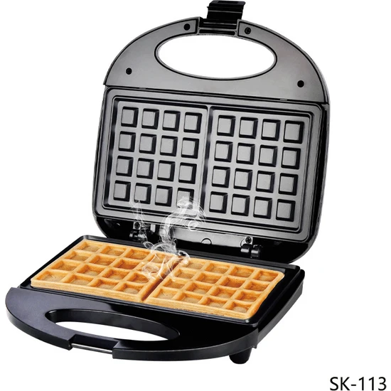 Waffle Kahvaltı Elektromekanik Kek Standı Kek Pişirme Makinesi (Yurt Dışından)