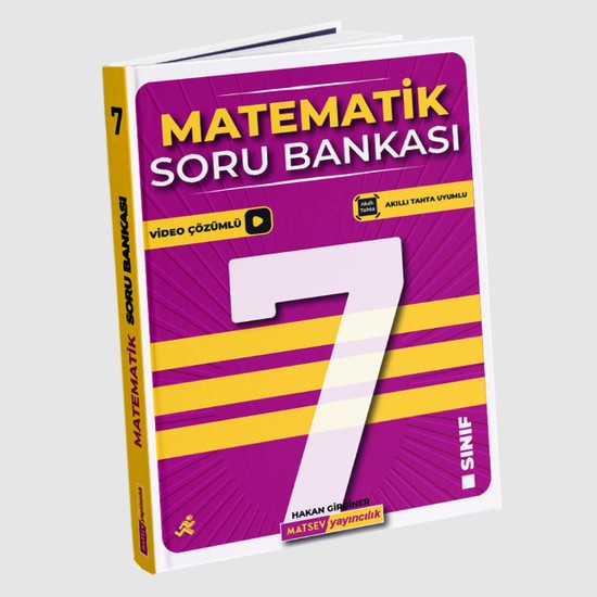 Matsev Yayıncılık 7. Sınıf Matematik Soru Bankası 2023-2024 Kitabı