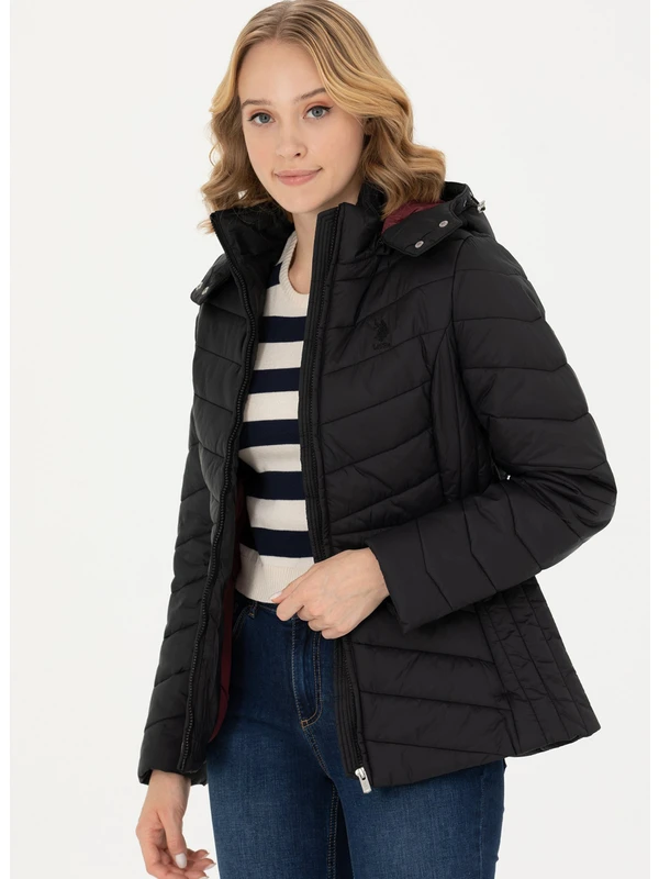 U.S. Polo Assn. Siyah Kadın Mont ARANCIA23K
