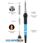 Solinpatech 60W Sıcaklık Ayarlanabilir Havya Lehim Makinası