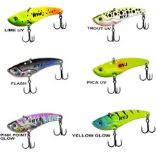 Ryuji Mirror Vib 4.5cm 9gr Vibrasyon Yem Pica Uv