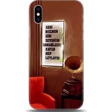 Phone Kılıf Apple iPhone Xs Max Kılıf Hd Baskılı Kılıf - Followed Institution 0095