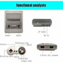 Laxsam 620 Oyunlu Retro  Mini Video Klasik Oyun Konsolu