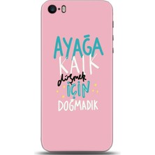 Phone Kılıf Apple iPhone 5 / 5s Kılıf Hd Baskılı Kılıf - Followed Institution 0011