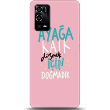 Oppo A55 4g  Kılıf Hd Baskılı Kılıf - Followed Institution 0011