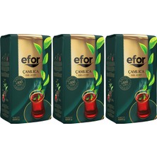 Efor Çay Efor Çamlıca Siyah Dökme Çay 1000GR. 3'lü Set