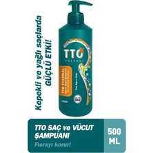 TTO Saç ve Vücut Şampuanı 500 ml Yeşil