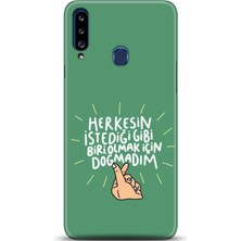 Samsung Galaxy A20S Kılıf Hd Baskılı Kılıf - Followed Institution 0426