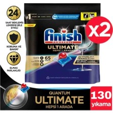 Finish Quantum Ultimate 130 Kapsül Bulaşık Makinesi Tableti