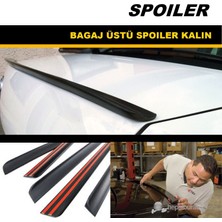 Tiger Marketing Renault Alpine Uyumlu Bagaj Üstü Spoıler 3,6 cm - 135 cm