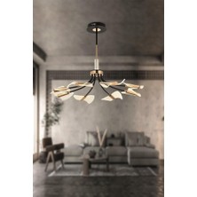 Eray Aydınlatma 86417-8 Sarı LED Avize(Beyaz Işık -Sarı Işık - Gün Işığı)