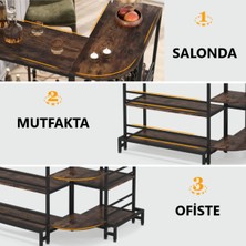 Zizuva Tasarım L Model Bar Masası