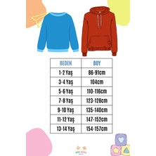 Ada Bebek Çocuk Oversize Tenisçi Bear Baskılı Çocuk Sweatshirt