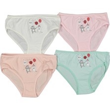 Diamondstar Kız 4/11 Yaş Karışık Desenli Slip Külot