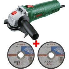 Bosch Avuç Taşlama Makinesi 750 Watt 115MM Spiral Avuç Içi Taşlama Sipral + 2 Adet Metal Kesme Diski