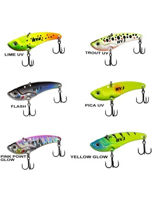 Ryuji Mirror Vib 5.5cm 15GR Vibrasyon Yem Gold Pink Glow