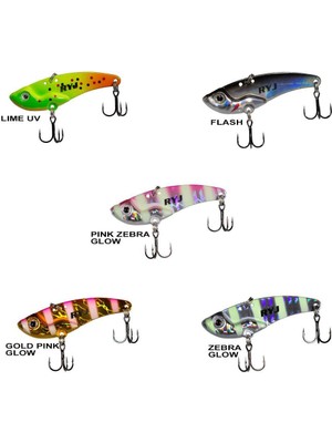 Ryuji Mirror Vib 3.5cm 4gr Vibrasyon Yem Gold Pink Glow