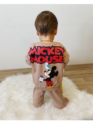 Lolipop Kids Store Sırt Baskılı Mickey Mause Takım