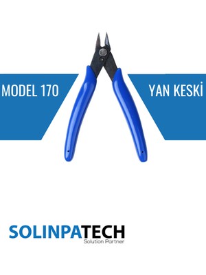 Solinpatech Model 170 Mini Elektronikçi Yan Keski Keskin Hafif Ergonomik Tasarım