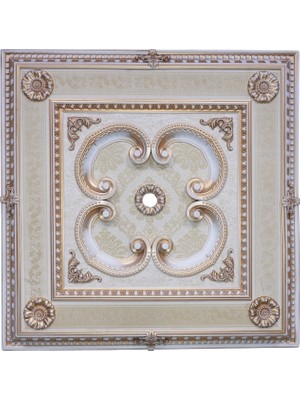 Decogold 90*90 cm Kare Bronz Saray Tavan