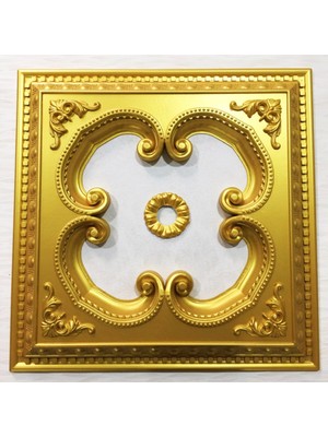 Decogold Altın Kare Saray Tavan 60CM*60CM