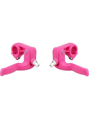 Doğa Blr-01 Çocuk Bisikleti Fren Kolu ( 16"-20" Uyumlu ) Sağ ve Sol Pembe