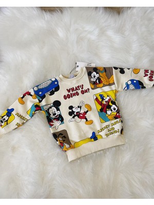 Lolipop Kids Store Mickey Mause Baskılı Takım