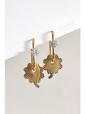 New Obsessions Paslanmaz Çelik Göçmen Halka Küpe