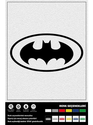 Ecce Batman Stıcker 35 x 18 cm