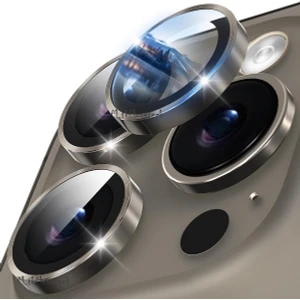 M.TK Moveteck Iphone 15 Pro ve 15 Pro Max Kamera Lens Camı