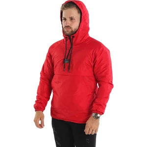 Good Fashion Dar Kesim Içi Kürklü Kanguru Cep Erkek Yağmurluk Mont
