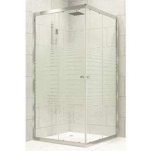 Duşakabin Kare Çizgili Cam