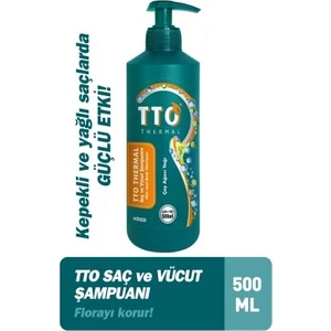 Saç ve Vücut Şampuanı 500 ml Yeşil