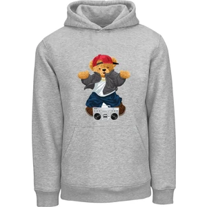Ada Bebek Çocuk Oversize Hiphop Bear Baskılı Çocuk Sweatshirt