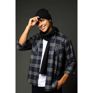 Uzun Kol Oversize Ekose Oduncu Gömlek