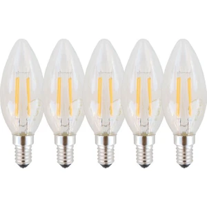 Rustik Mum Dekoratif LED Ampul 4W E14 5 Adet