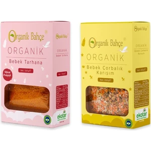 Organik Bahçe Organik Bebek Tarhana ve Çorbalık Karışım +9 Ay Avantaj Seti