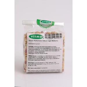 Sütsüz Yumurtasız Sebzeli Kare Makarna 250gr